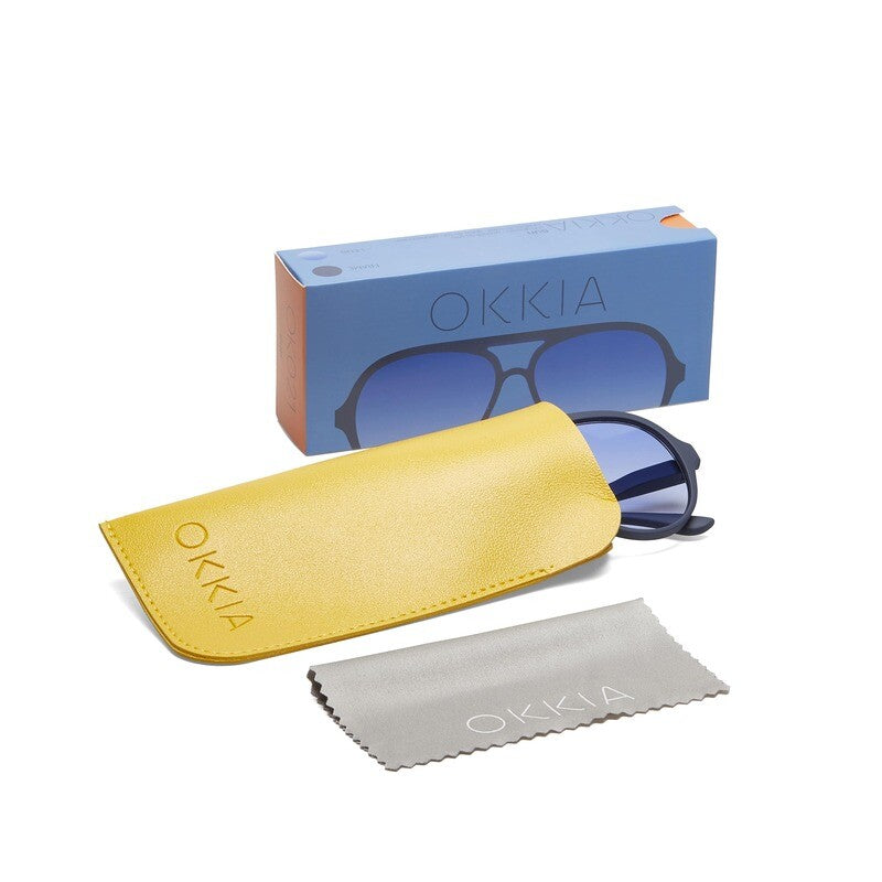 Lentes de Sol Unisex Alessio Azul Okkia