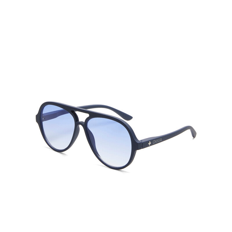Lentes de Sol Unisex Alessio Azul Okkia