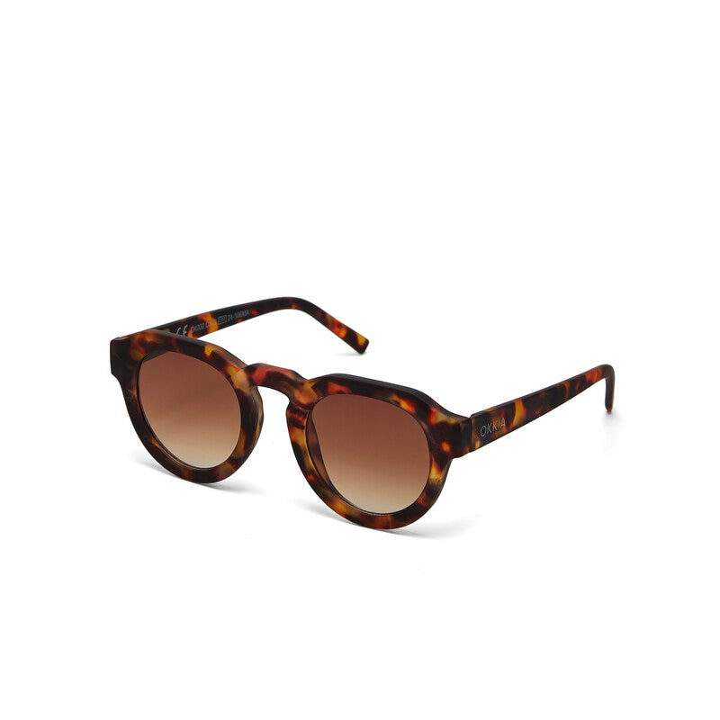 Lentes de Sol Unisex Zeno Marrón Okkia