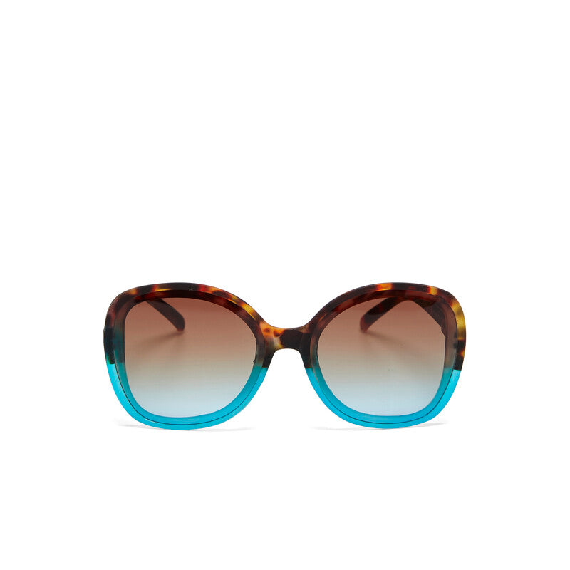 Lentes de Sol para Mujer Anna Marrón y Azul Okkia