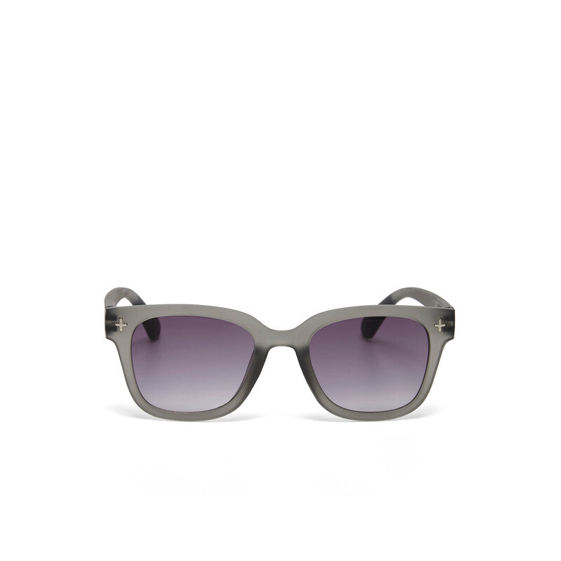 Lentes de Sol Unisex Giovanni Gris y Negro Okkia