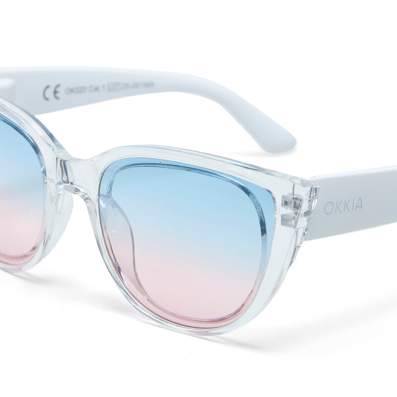 Lentes de Sol para Mujer Silvia Azul Oscuro Okkia