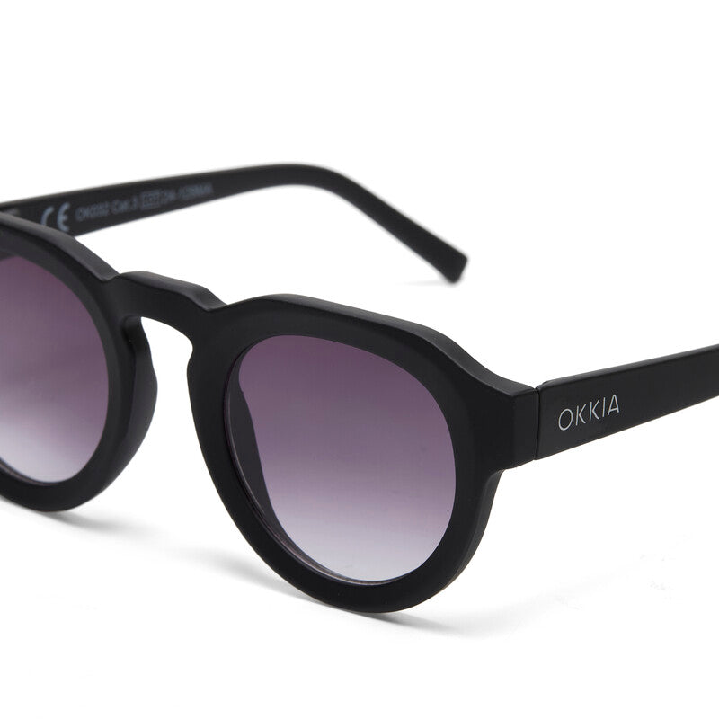 Lentes de Sol Unisex Zeno Negro Okkia