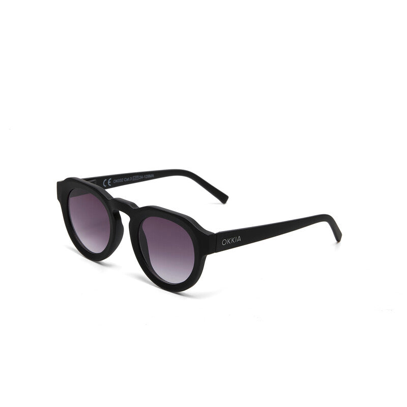Lentes de Sol Unisex Zeno Negro Okkia