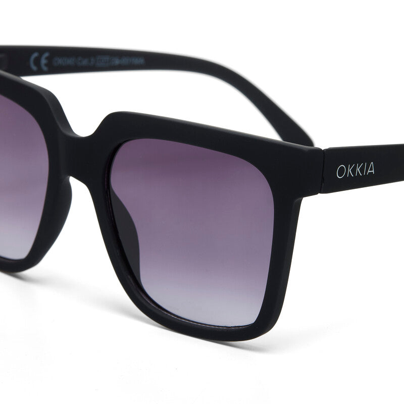 Lentes de Sol para Mujer Roma Negro Okkia