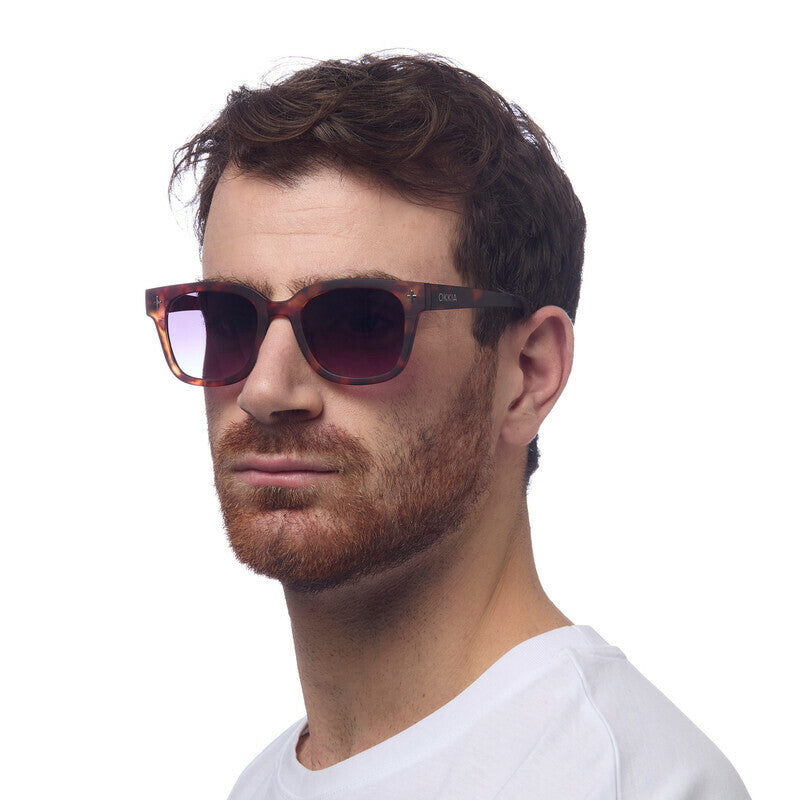 Lentes de Sol Unisex Giovanni Marrón Okkia