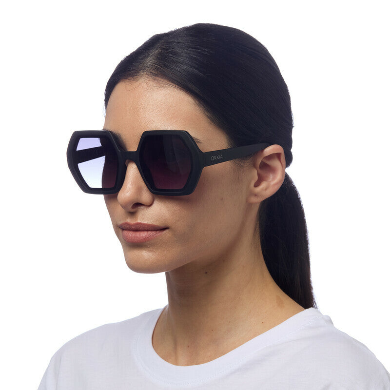 Lentes de Sol para Mujer Emma Negro Okkia