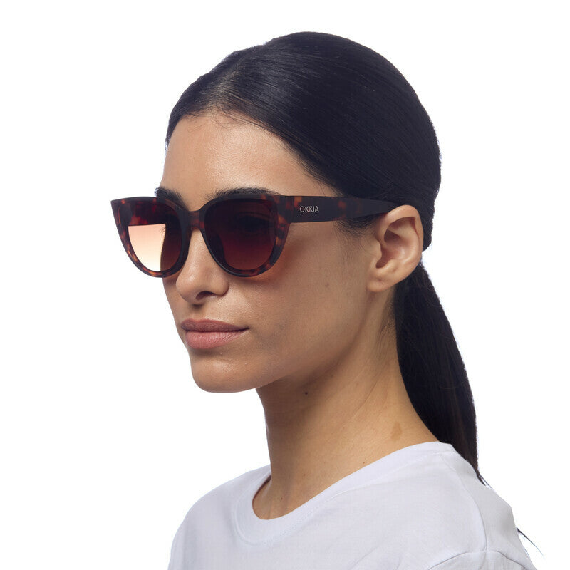 Lentes de Sol para Mujer Silvia Marrón Okkia