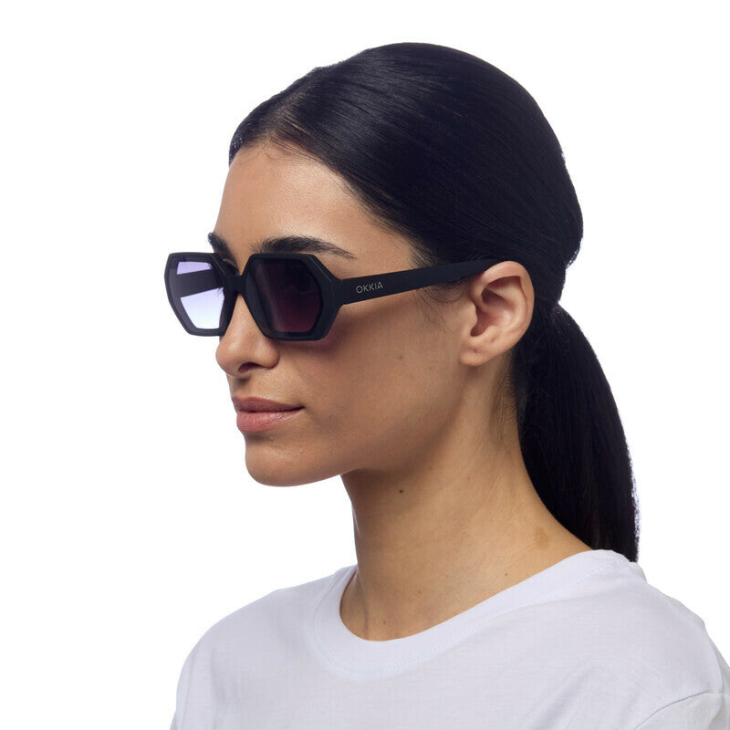 Lentes de Sol Unisex Andrea Negro Okkia