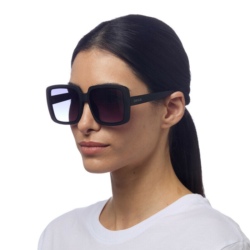 Lentes de Sol para Mujer Alessia Negro Okkia