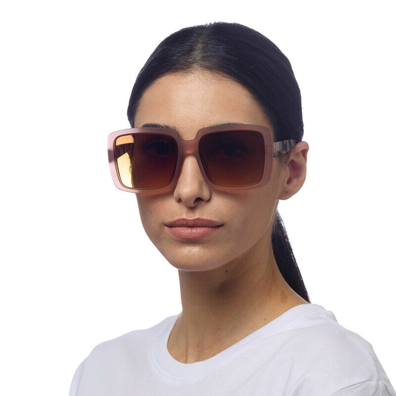 Lentes de Sol para Mujer Alessia Rosa y Marrón Okkia