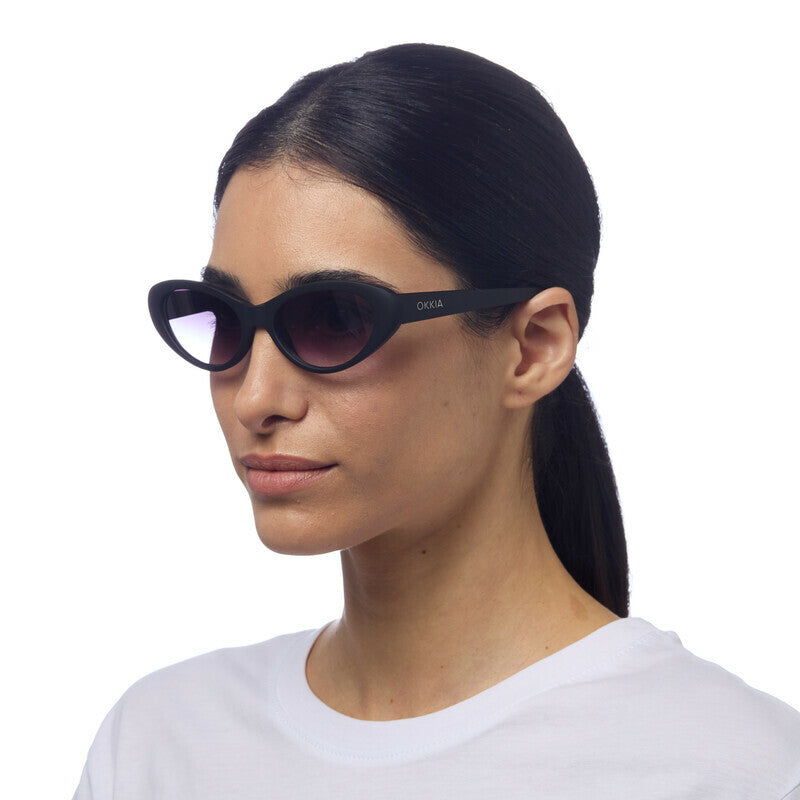 Lentes de Sol para Mujer Lina Negro Okkia