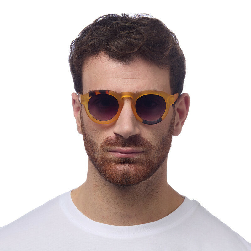 Lentes de Sol Unisex Zeno Amarillo y Negro Okkia