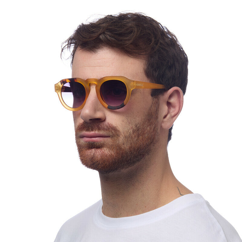 Lentes de Sol Unisex Zeno Amarillo y Negro Okkia