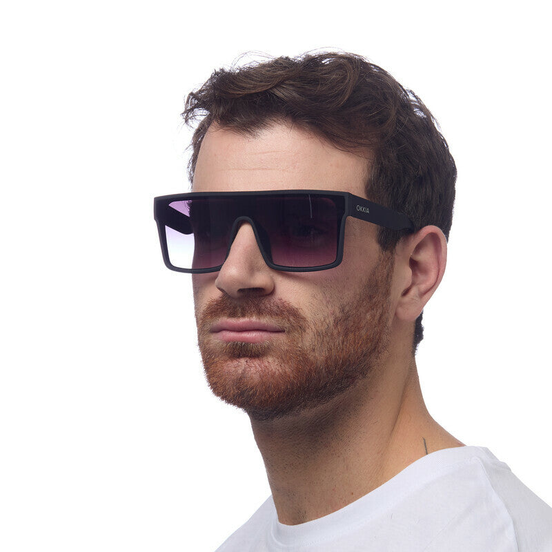 Lentes de Sol Unisex Tokyo Negro Okkia