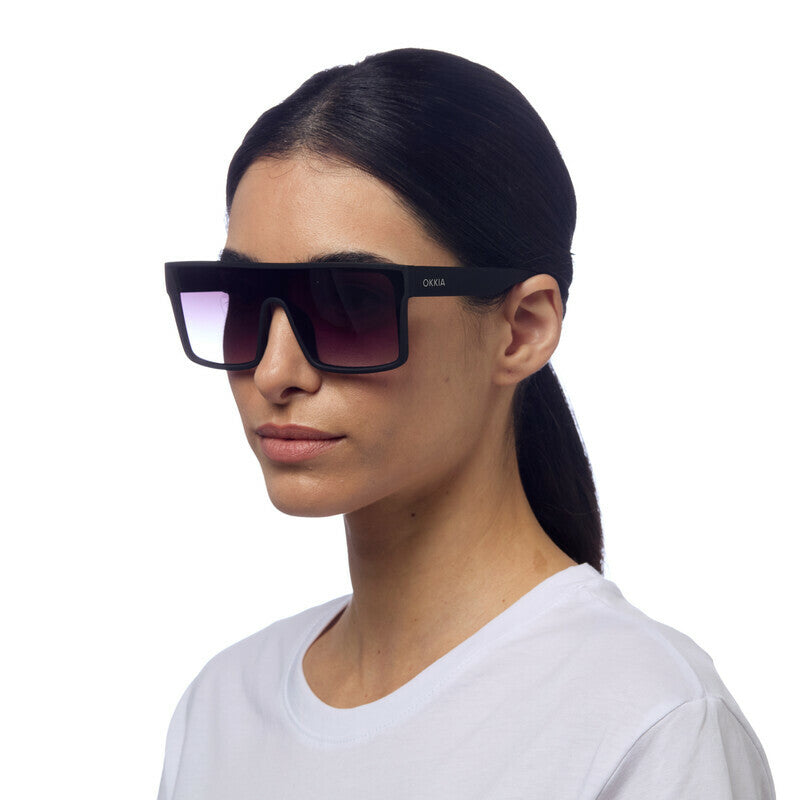 Lentes de Sol Unisex Tokyo Negro Okkia