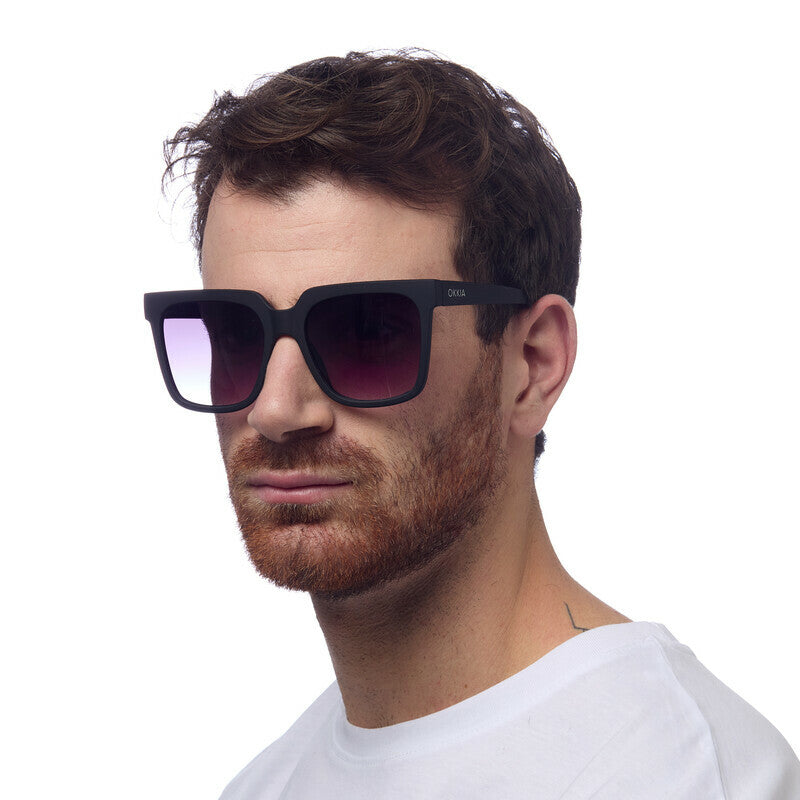 Lentes de Sol para Mujer Roma Negro Okkia