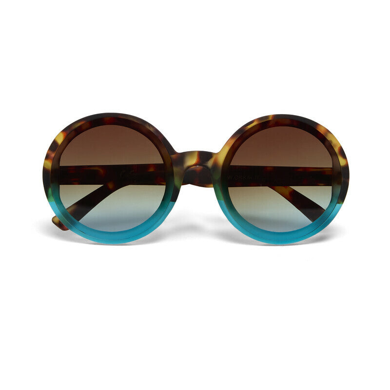 Lentes de Sol para Mujer Monica Marrón y Azul Okkia