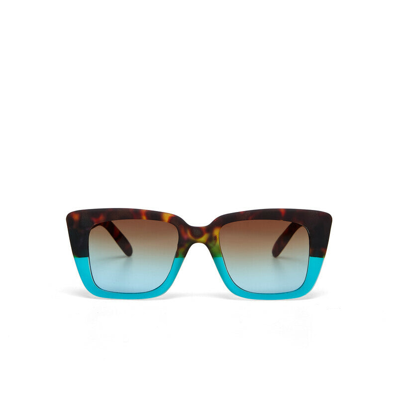 Lentes de Sol para Mujer Elba Marrón y Azul Okkia