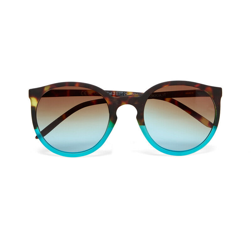 Lentes de Sol para Mujer Berlino Marrón y Azul Okkia