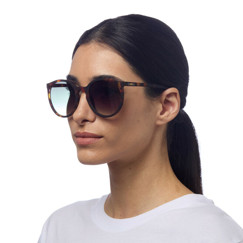 Lentes de Sol para Mujer Berlino Marrón Okkia