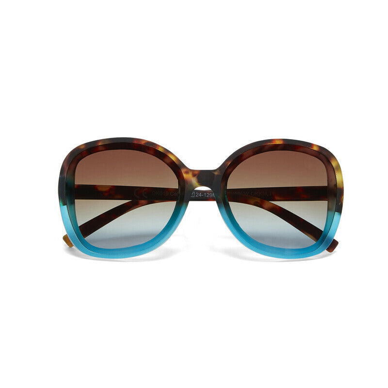 Lentes de Sol para Mujer Anna Marrón y Azul Okkia