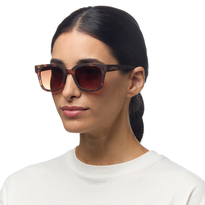 Lentes de Sol Unisex Giovanni Marrón Okkia