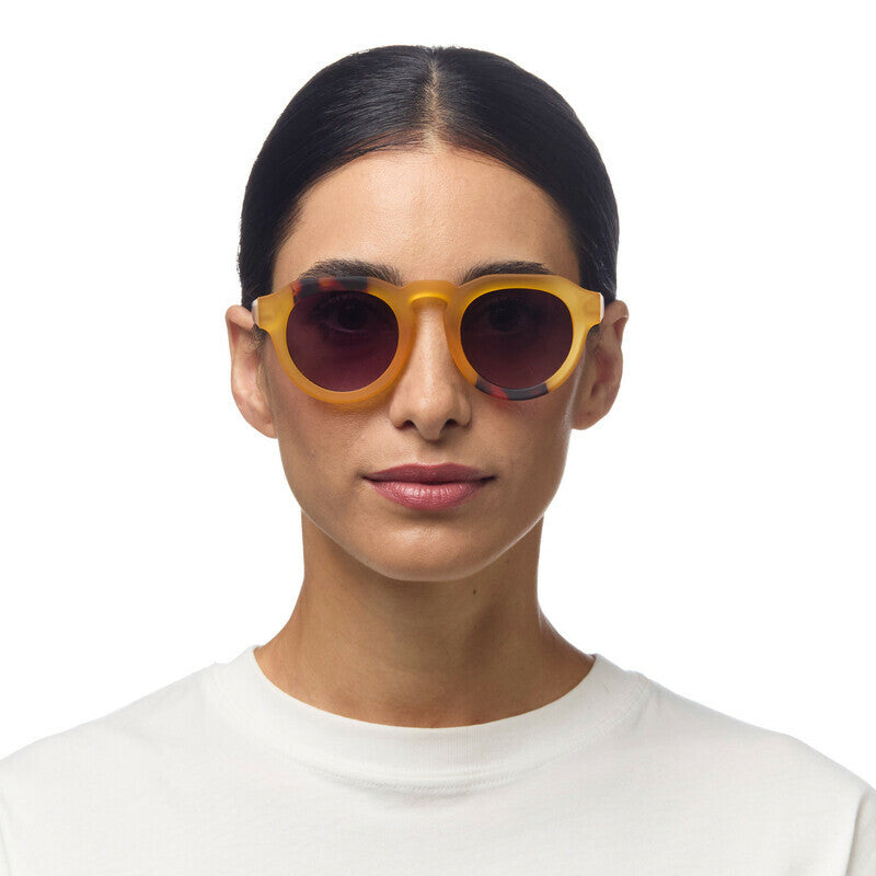 Lentes de Sol Unisex Zeno Amarillo y Negro Okkia