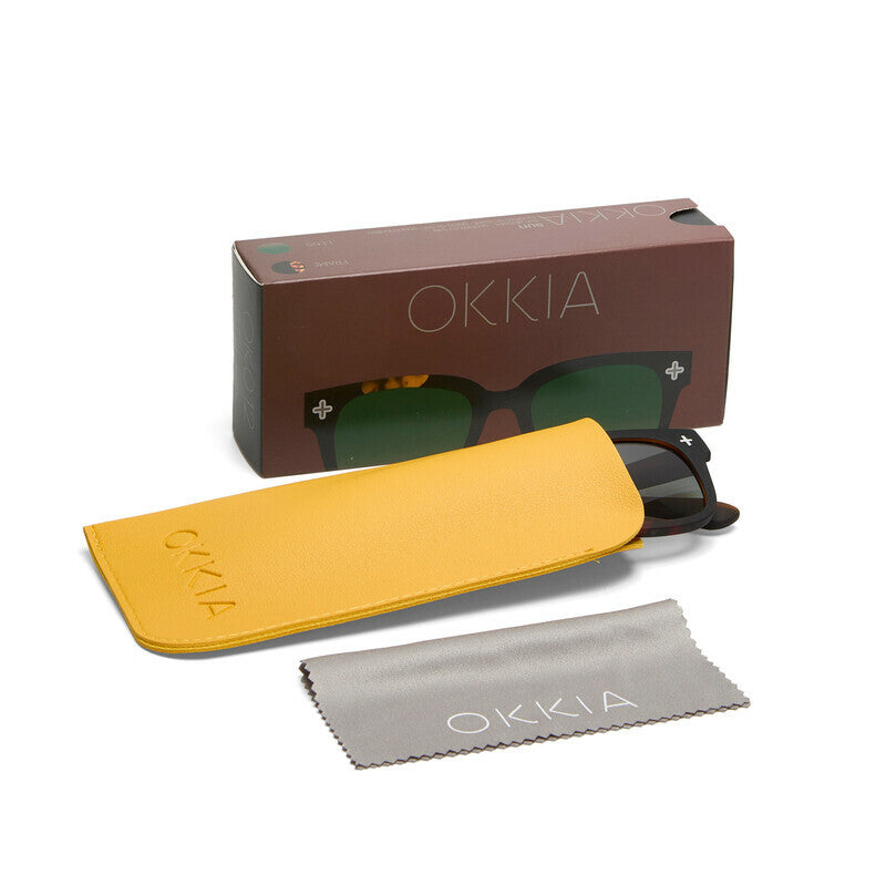 Lentes de Sol Unisex Giovanni Verde Okkia