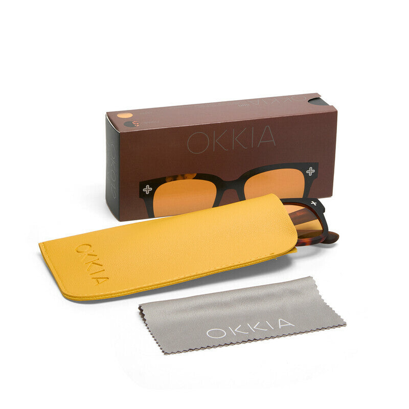 Lentes de Sol Unisex Giovanni Amarillo Okkia