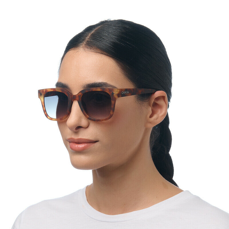 Lentes de Sol Unisex Giovanni Havana y Verde Okkia