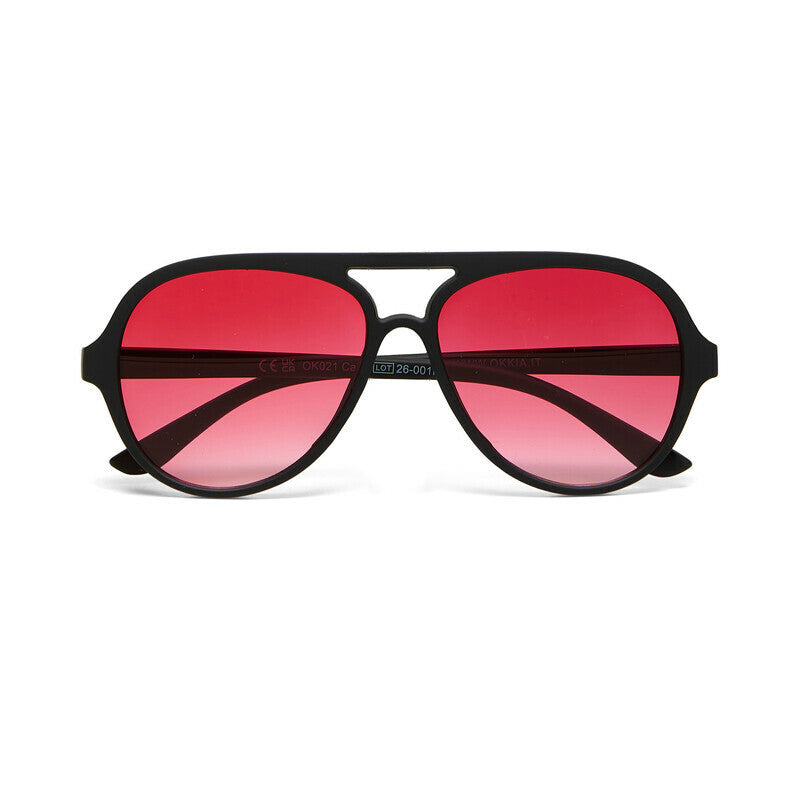 Lentes de Sol Unisex Alessio Rojo Okkia