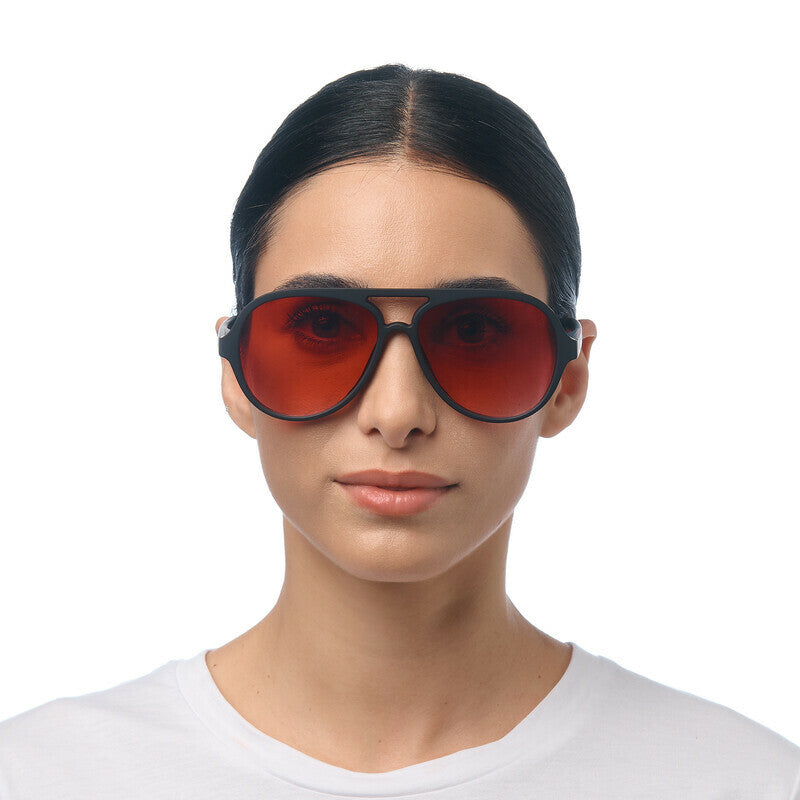 Lentes de Sol Unisex Alessio Rojo Okkia
