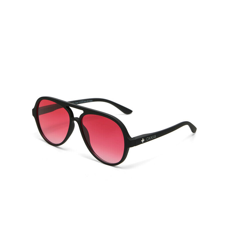 Lentes de Sol Unisex Alessio Rojo Okkia