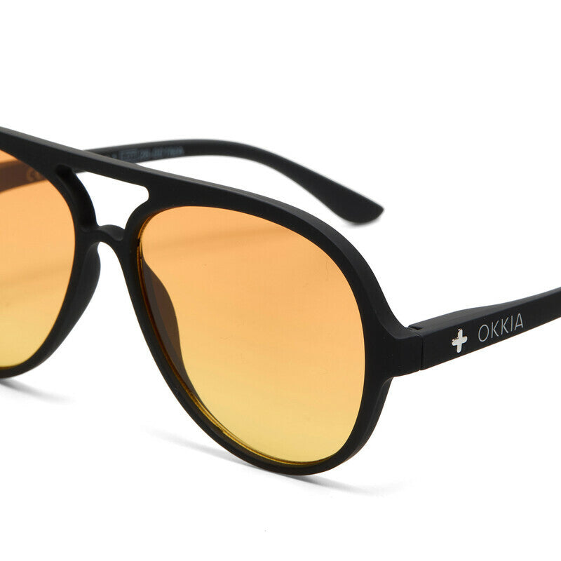 Lentes de Sol Unisex Alessio Amarillo Okkia