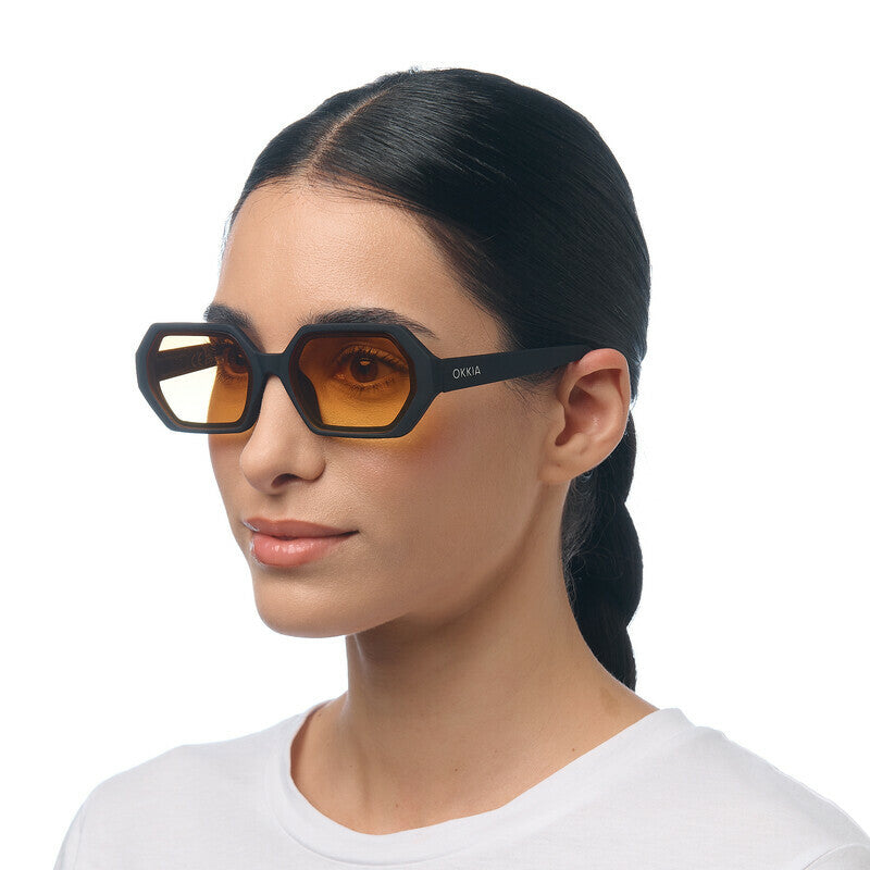 Lentes de Sol Unisex Andrea Amarillo Okkia