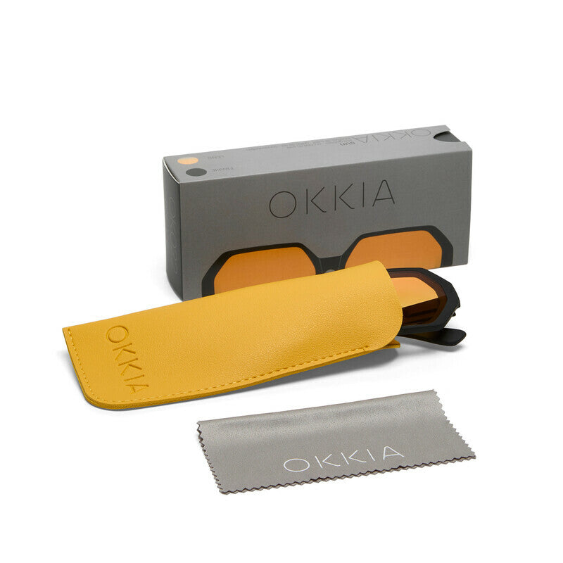 Lentes de Sol Unisex Andrea Amarillo Okkia