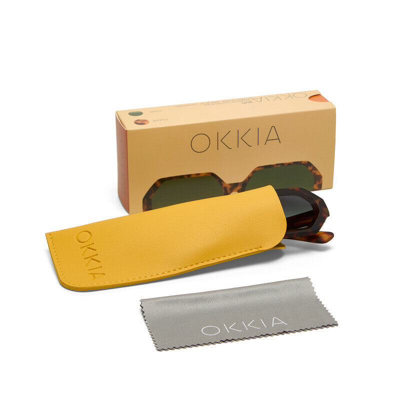 Lentes de Sol Unisex Andrea Verde Okkia