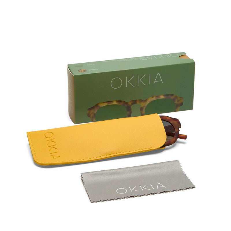 Lentes de Sol Unisex Zeno Verde Okkia
