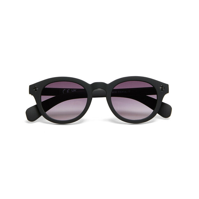 Lentes de Sol Unisex Milano Negro Okkia