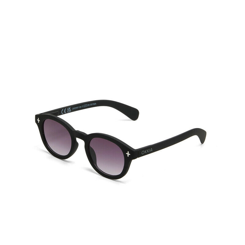 Lentes de Sol Unisex Milano Negro Okkia