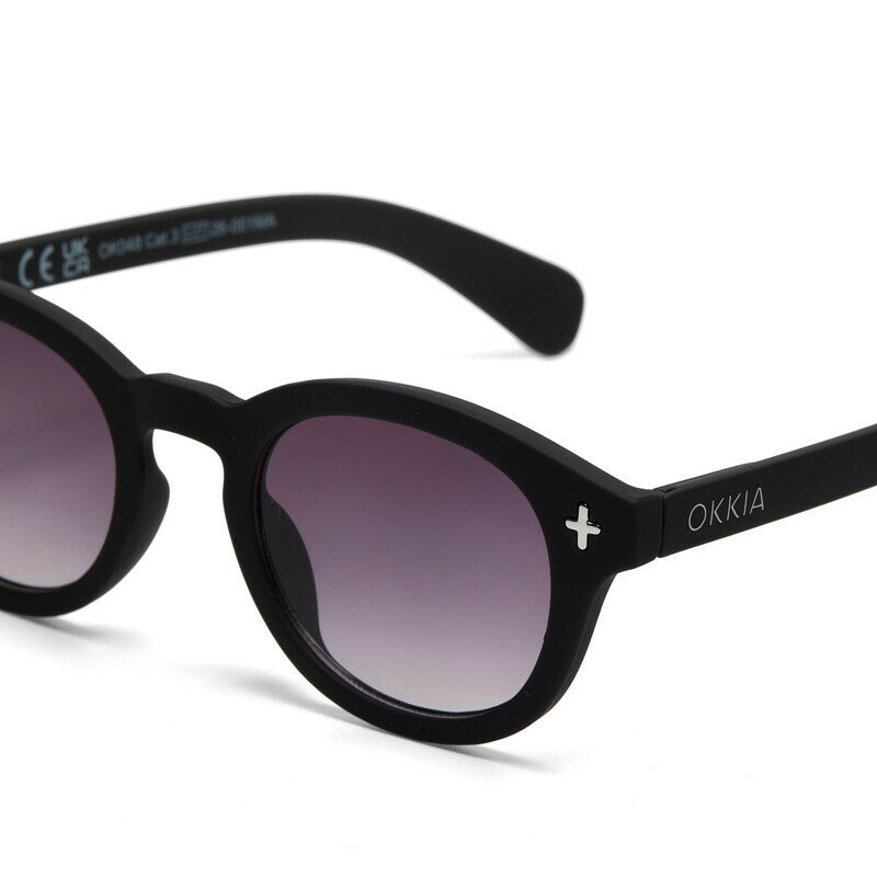 Lentes de Sol Unisex Milano Negro Okkia