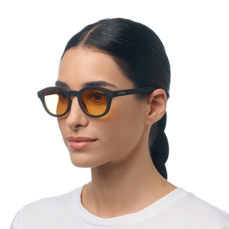 Lentes de Sol Unisex Milano Amarillo Okkia