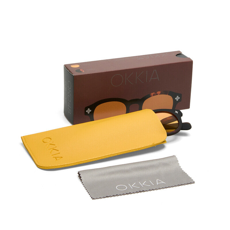 Lentes de Sol Unisex Milano Amarillo Okkia