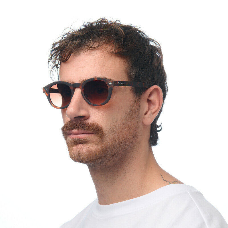 Lentes de Sol Unisex Milano Marrón Okkia