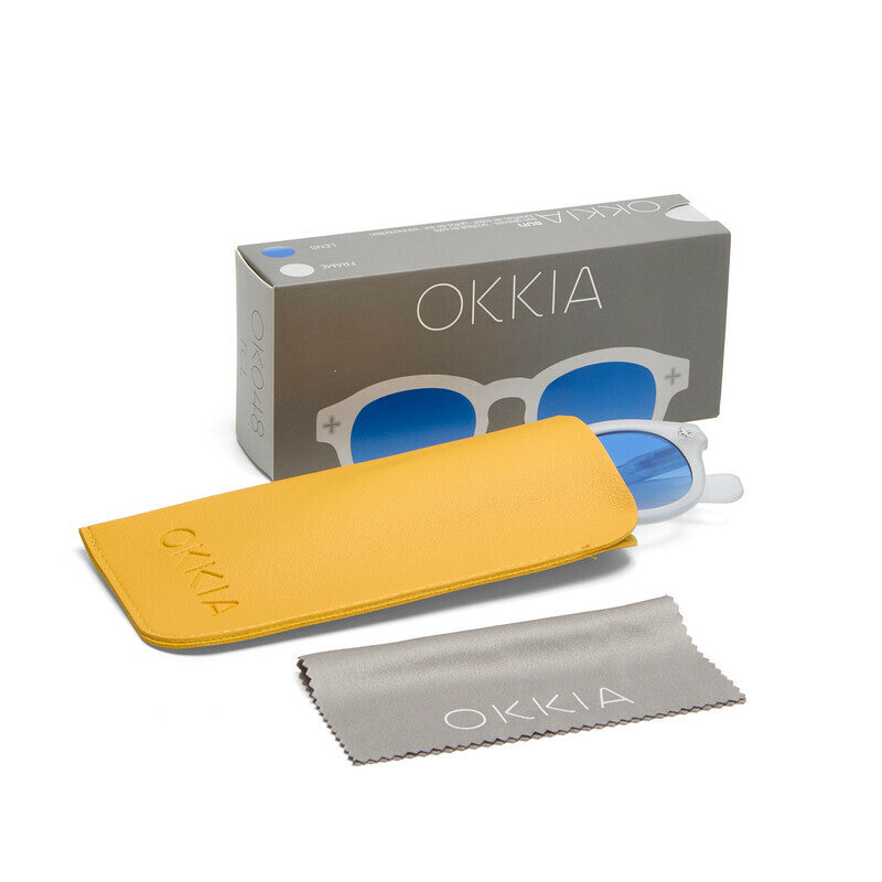 Lentes de Sol Unisex Milano Azul Okkia