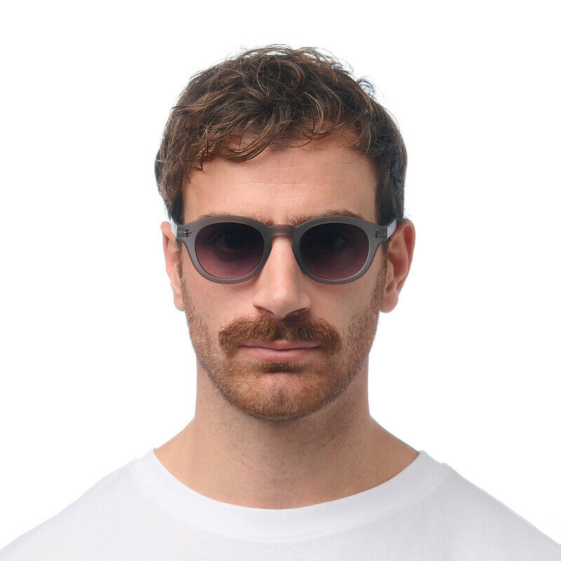 Lentes de Sol Unisex Milano Gris y Negro Okkia