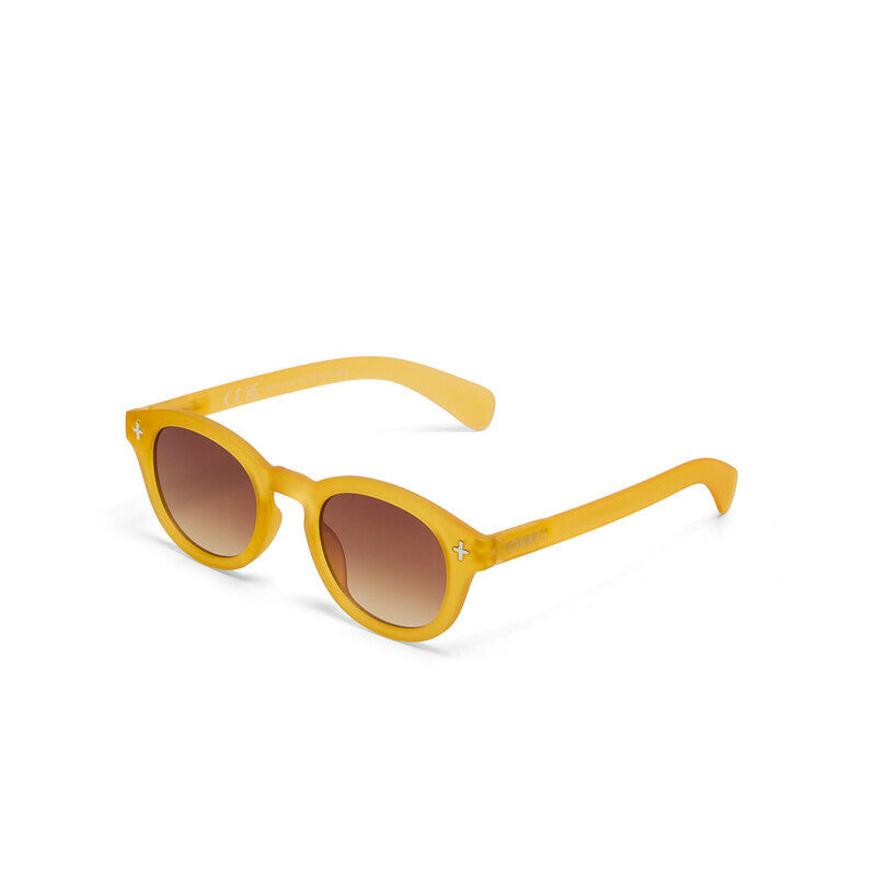Lentes de Sol Unisex Milano Amarillo y Marrón Okkia