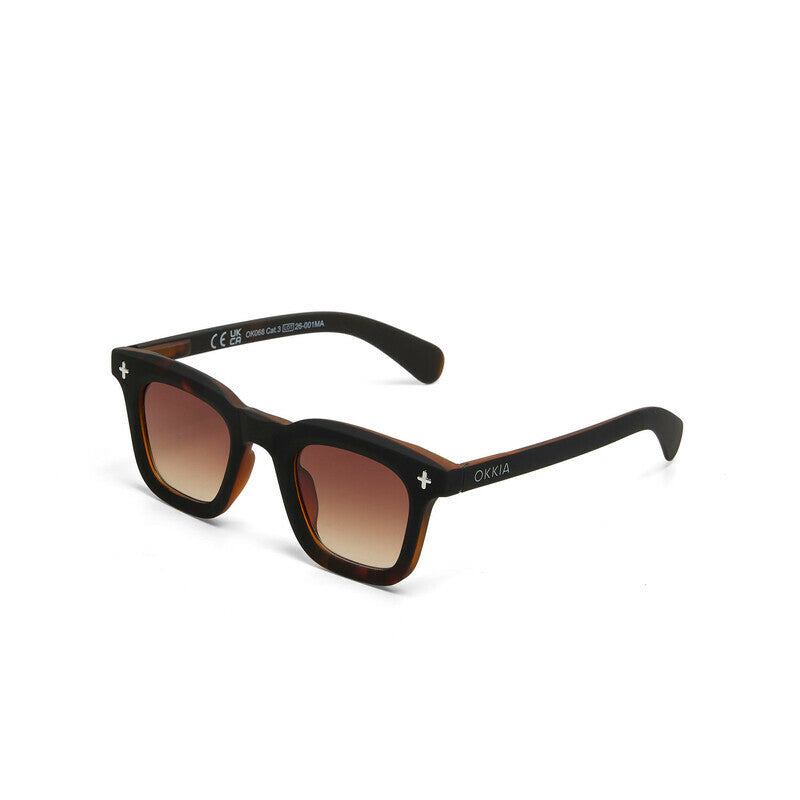 Lentes de Sol Unisex Firenze Marrón Okkia