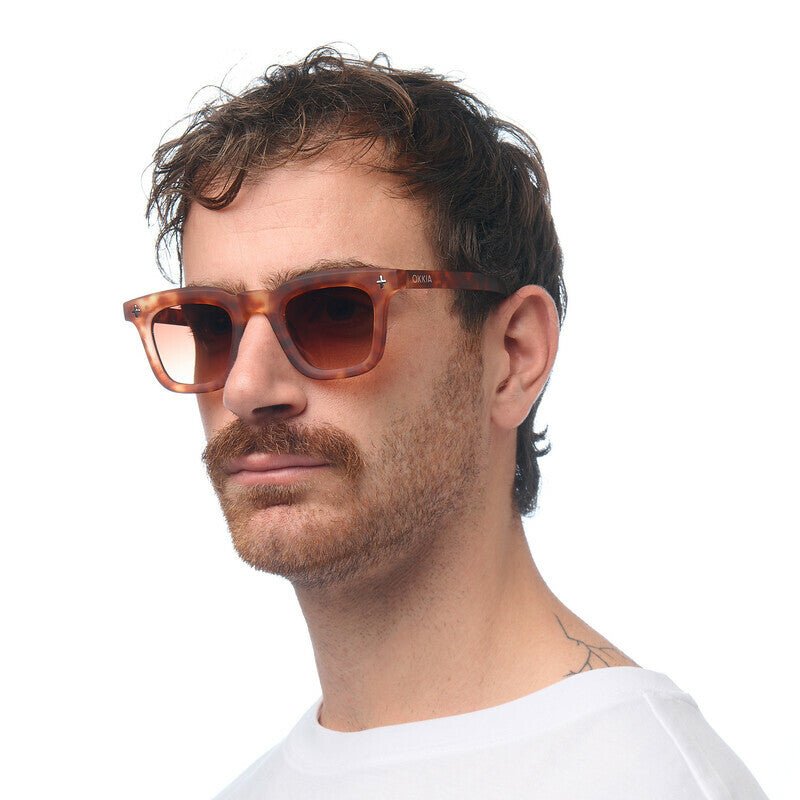 Lentes de Sol Unisex Firenze Havana y Marrón Okkia